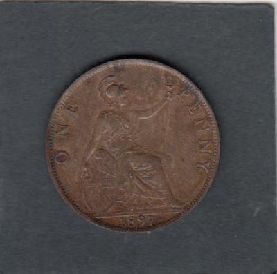 Beschrijving: 1 Penny  VICTORIA 